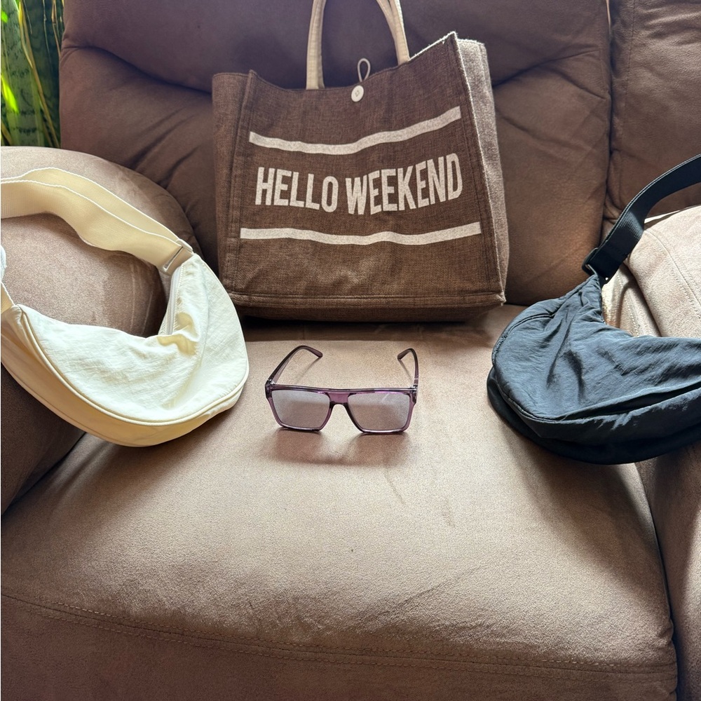 Victoria Beckham for Target Brown Tote and Accessories